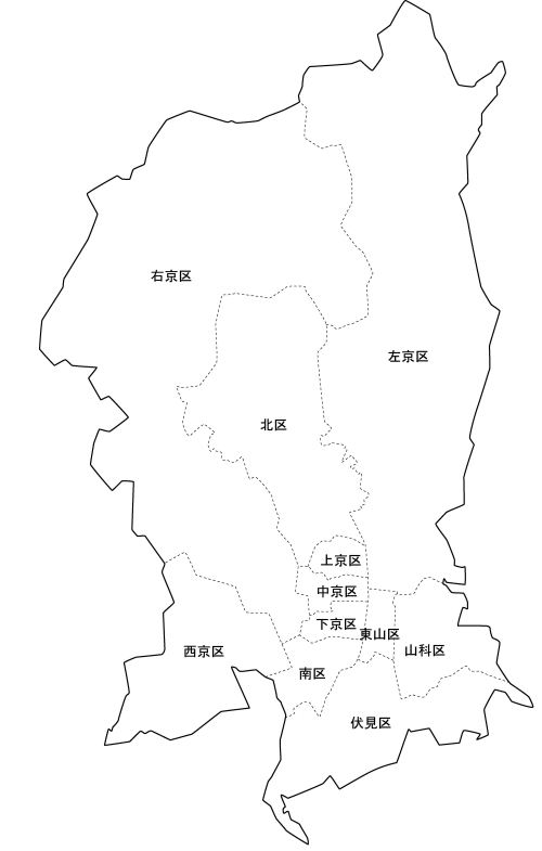 京都府内の市町村 京都市の各行政区 京都まるみえ